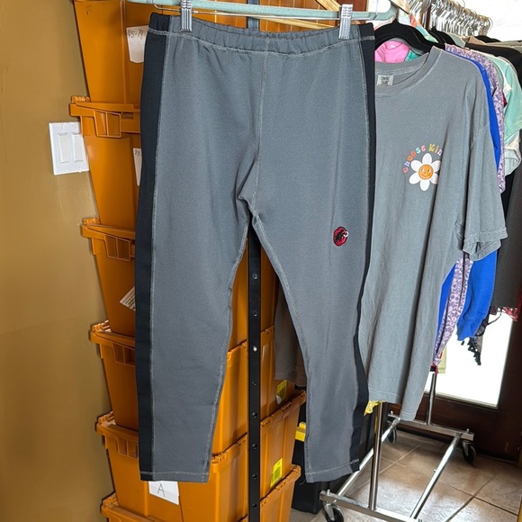 Mammut Gray Fleece Lined Crop Pants Size Small - Picture 1 of 6